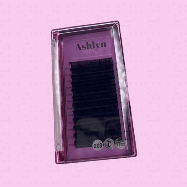 Image of 0.03 volume lash trays 