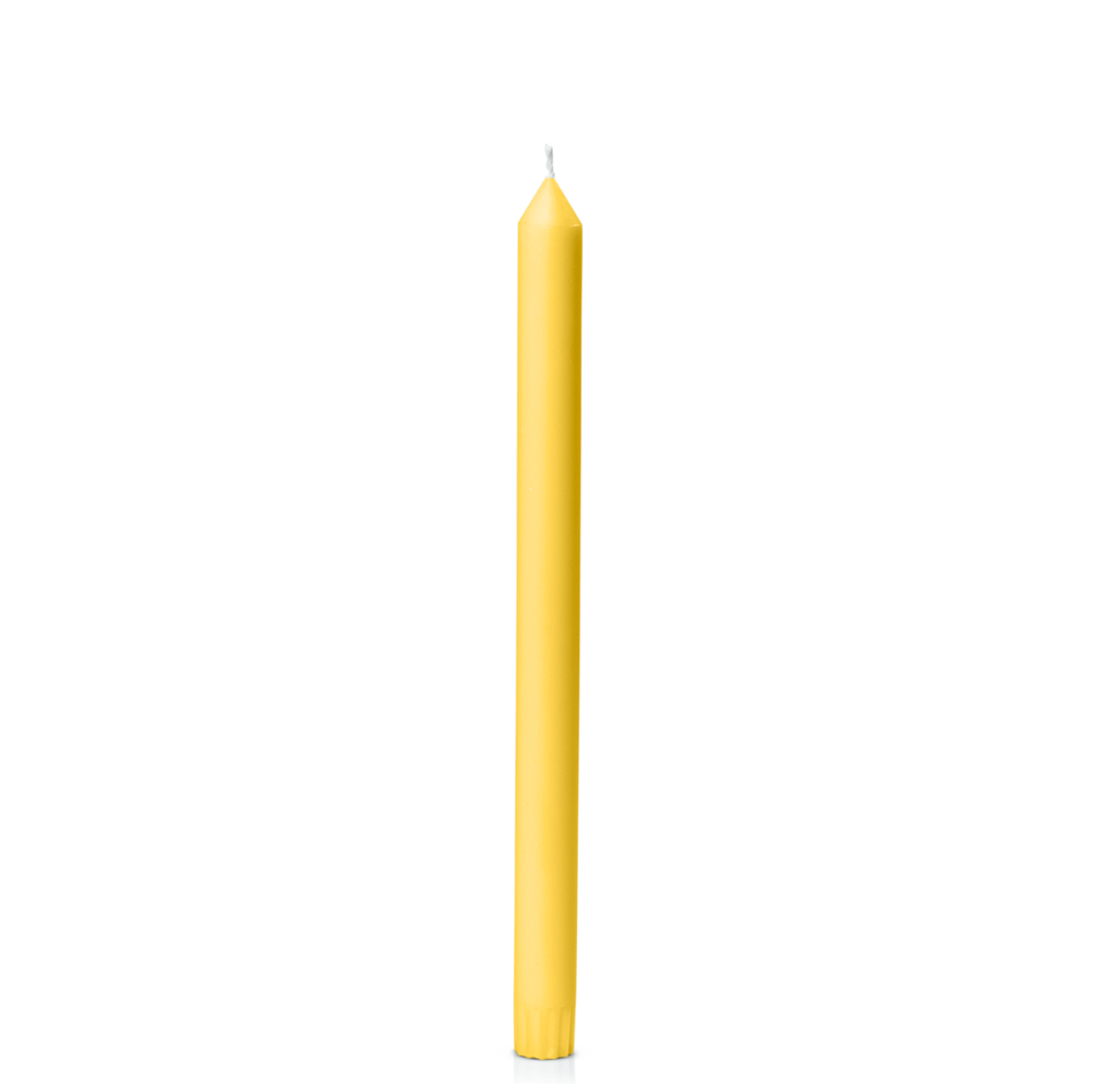 Image of Yellow Dinner Candle