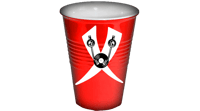 X-Squizit Red Cup