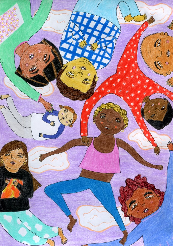 Image of Dancers - A3 Print