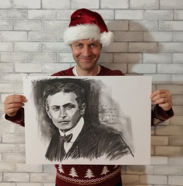 Houdini 'Freedom' Mini-Print