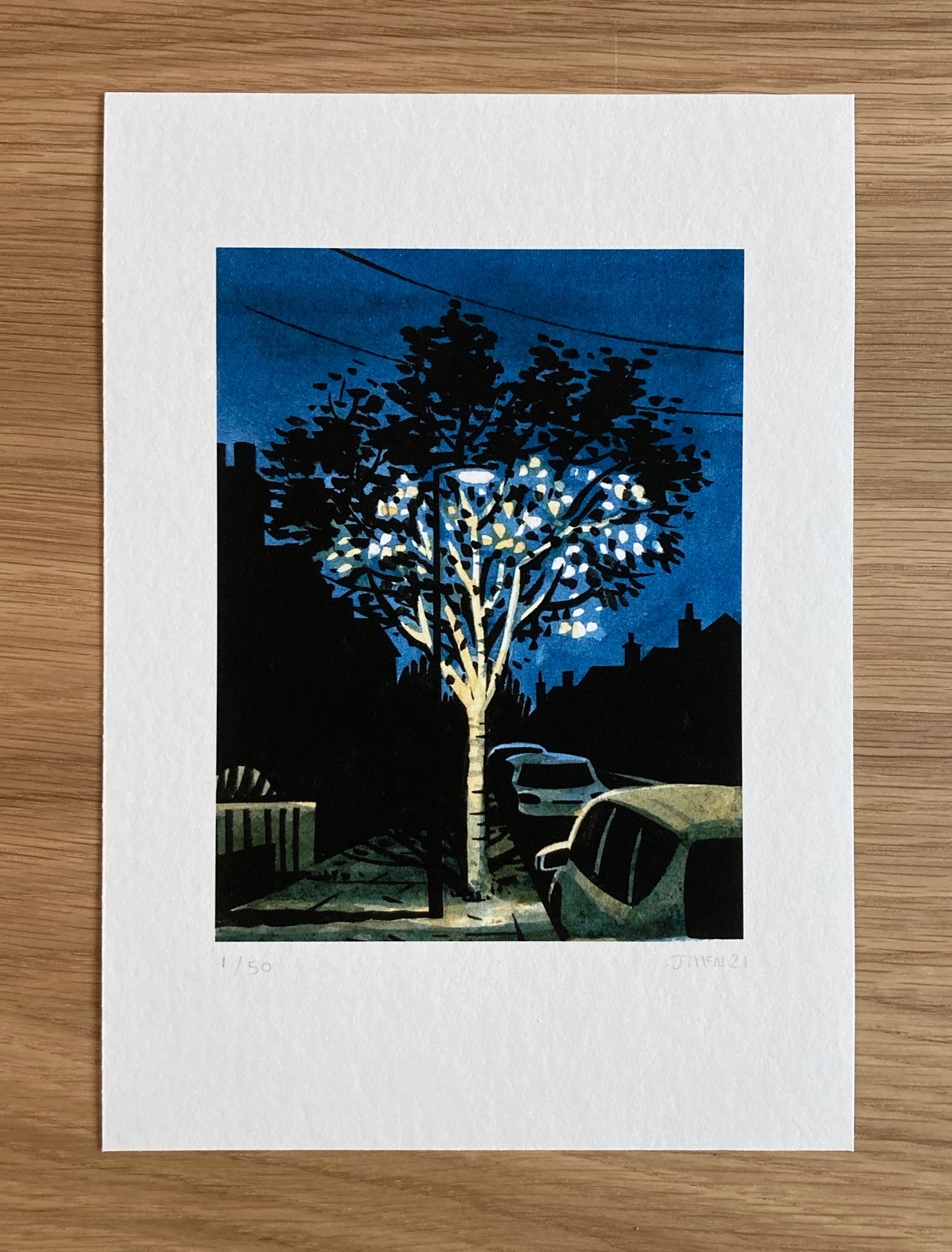 Image of Lamplit Tree