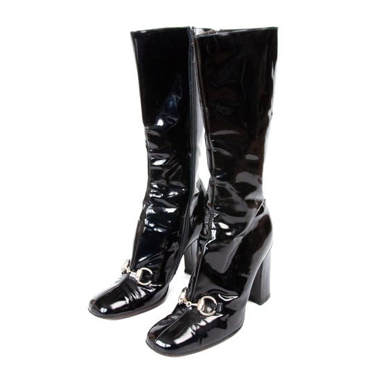 Image of Gucci by Tom Ford 1995 Patent Leather Boots