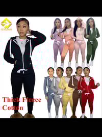 Image 1 of 2 piece sweat suit 