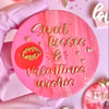 Sweet Kisses and Valentine Wishes - Raised Embosser