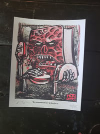 Necronomnomnomicon Silkscreen Art Print