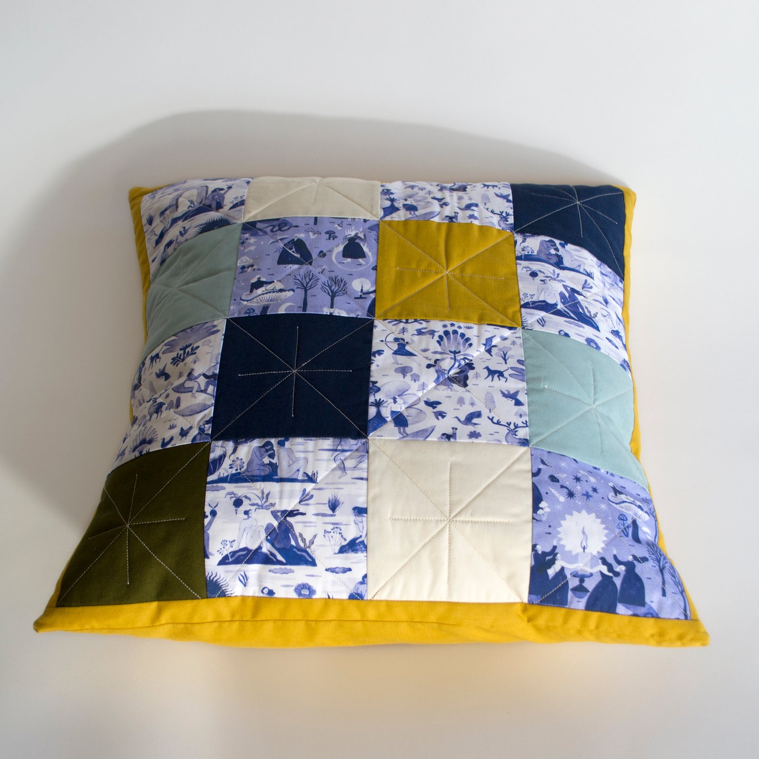 Image of Quilted cushion 
