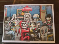 Image 1 of A FIEND IN NEED Silkscreen Art Print