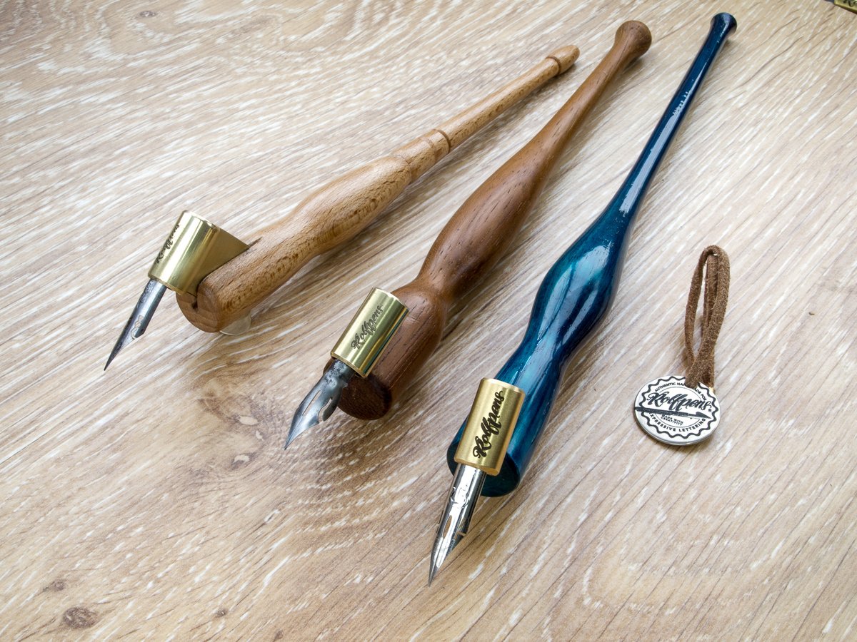 Old style oblique penholder cherry wood for Nikko G – Handwritmic