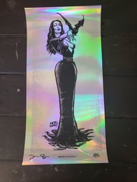 Image 2 of Vampirarella Silkscreen Art Print   