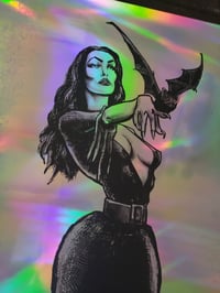 Image 3 of Vampirarella Silkscreen Art Print   