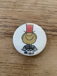 Image 1 of 70s MR. SILLY badge