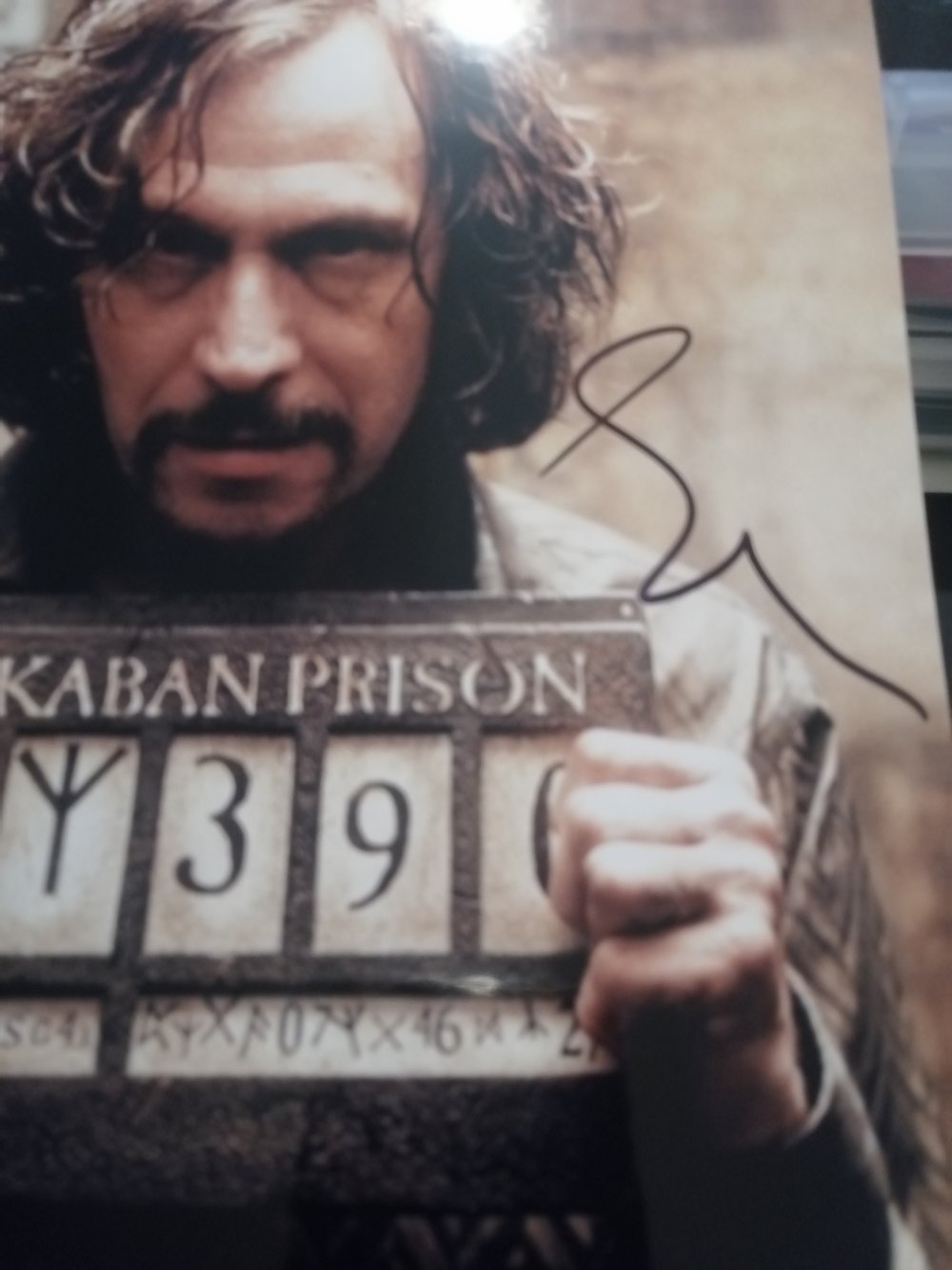 Gary Oldman Signed Sirius Black 