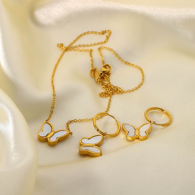 Butterfly Gold Set (sold separately or set)