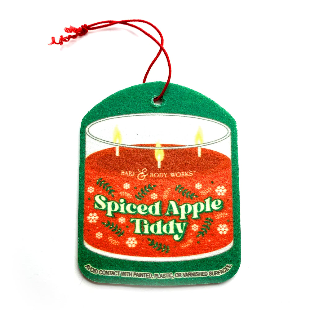 Image of Spiced Apple Tiddy Scented Air Freshener
