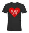 Black and Red Black Love Tee