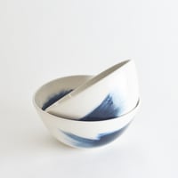 Image 3 of set of 2 altered bowls