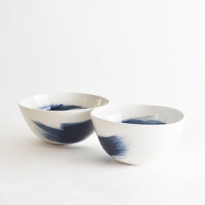 Image of set of 2 altered bowls