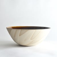 Image 3 of brown splash serving bowl