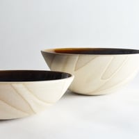 Image 5 of brown splash serving bowl