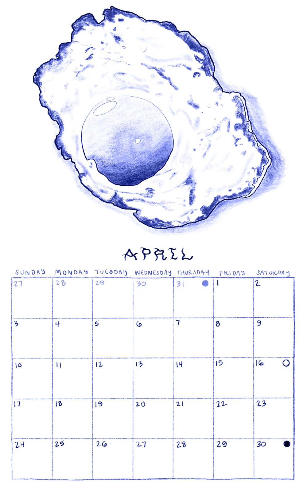 Breakfast Calendar 2022