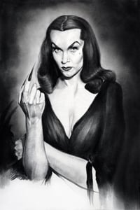 Image 1 of Vampira 8 x 12” Gicleé print