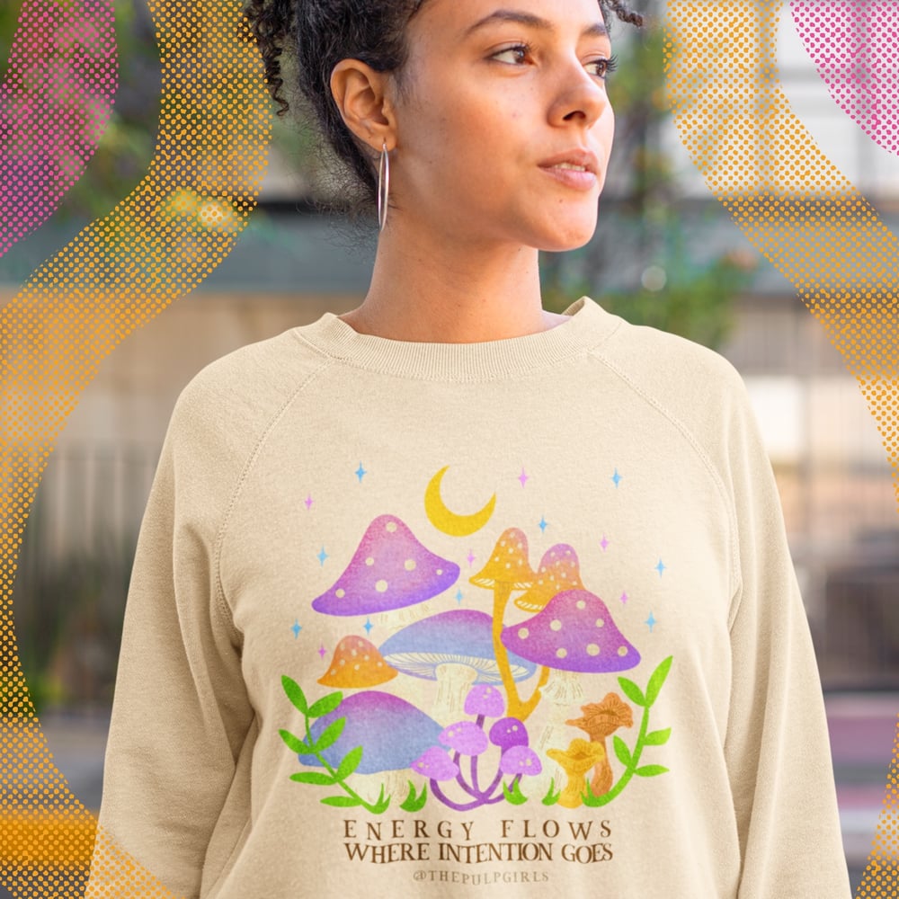 Image of MUSHROOM MAGIC CREWNECK SWEATSHIRT