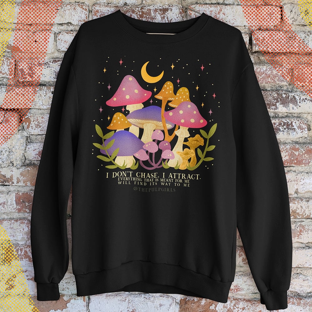 Image of MUSHROOM MAGIC CREWNECK SWEATSHIRT