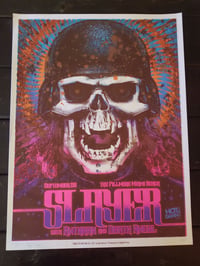 Image 1 of SLAYER Gig Poster Miami