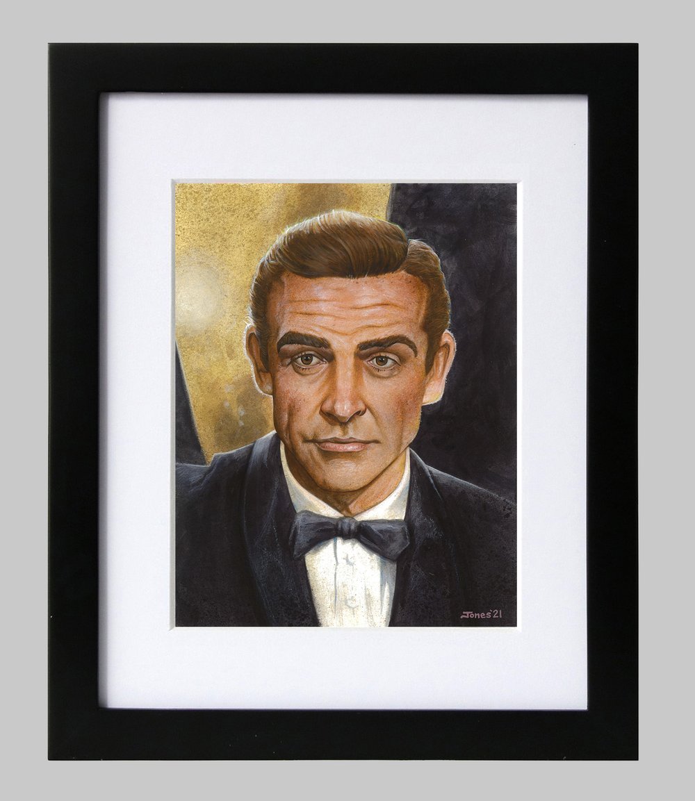 'Sean Conner: James Bond' Painting