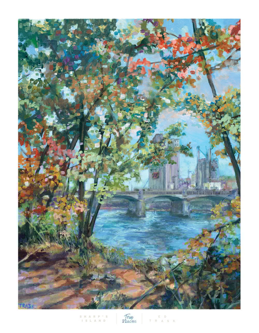 Image of Sharp’s Island by Ed Trask, Limited Release Fine Art Print