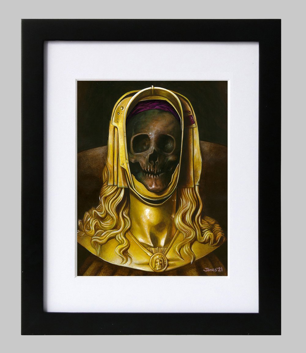 'The Skull of St. Mary Magdalene' Painting