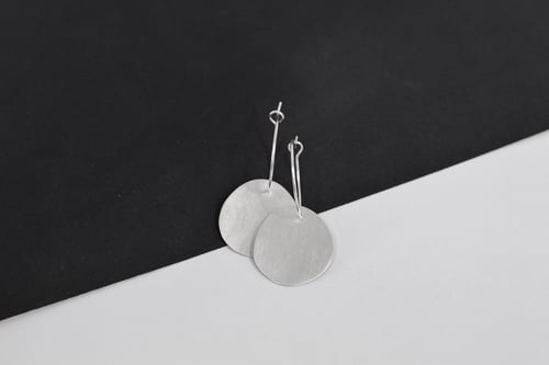 Image of Small Circle Earrings