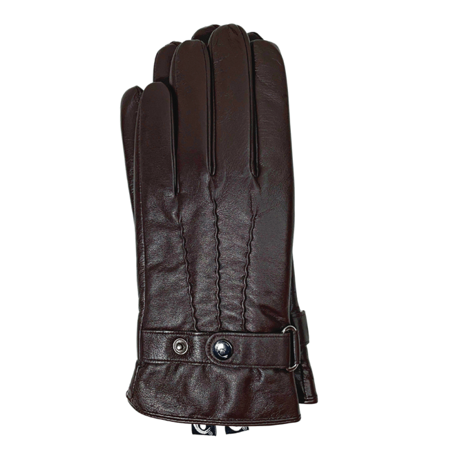 ACTIVE PALM ➐™ - THERMAL 🔥🔥  TOUCHSCREEN LEATHER GLOVES (Brown)