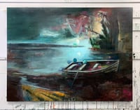 Image 2 of Painting / maleri / "Forgotten land I" / 120x160 cm