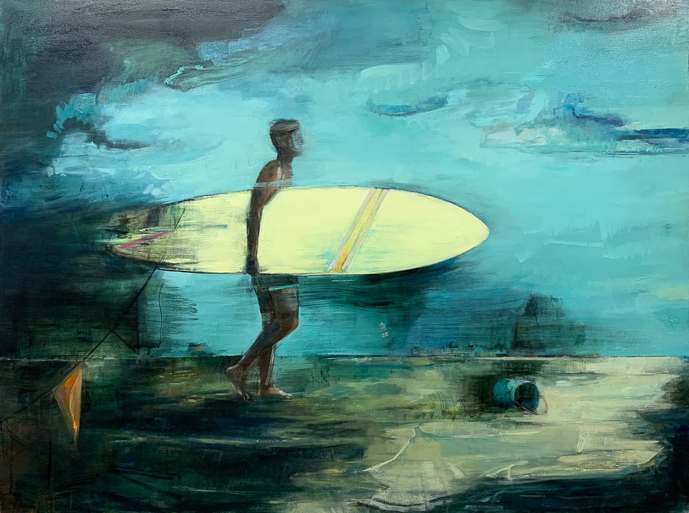 Image of Painting / maleri / "Neverending summer" / 120x160 cm