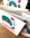 CHRISTMAS GREETING CARD W/ ENVELOPE • all you need is love