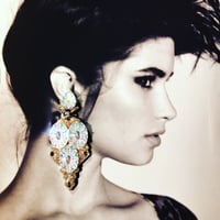 Image 2 of DREAM GLITTER / PLISSÉ Diamonté Earring