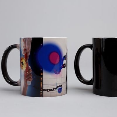 Rachel Rossin, <i>Heat Trace Mug</i>, 2019