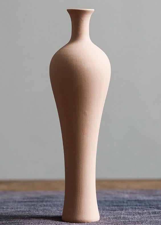 Image of Vase Handmade Pottery 40cm Tall