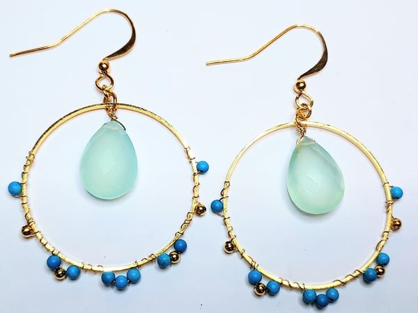 Image of La rondes des fées turquoise