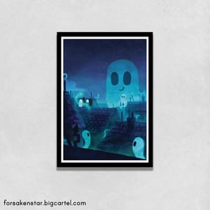 The Nobodies : Ghost City - A4 (21 x 29,7 cm)