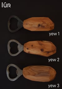 Image 2 of Yew wood bottle opener