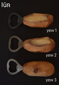 Image 1 of Yew wood bottle opener