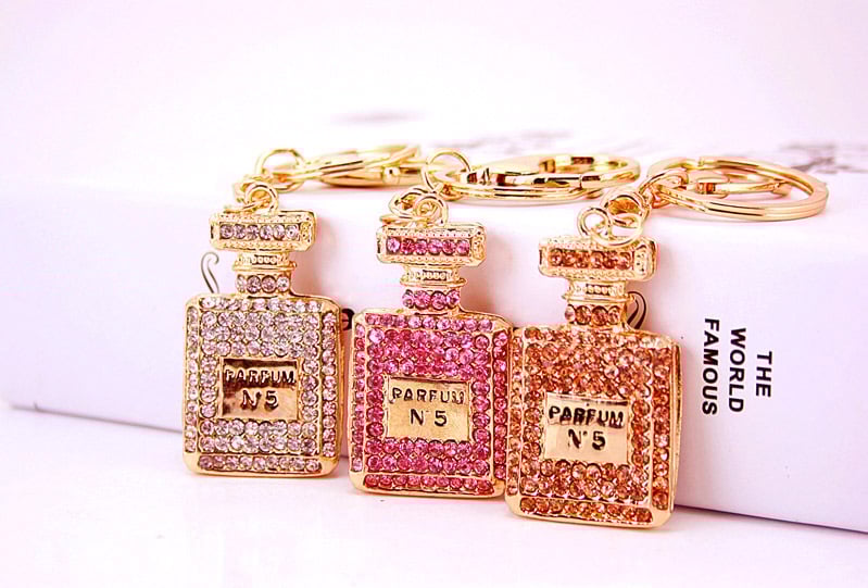 Image of Perfume Bottle Keychain #1