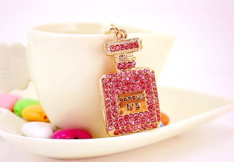 Image of Perfume Bottle Keychain #1