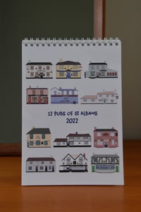 Image 2 of "12 Pubs of St Albans" 2022 calendar