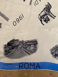 Image 5 of 1960 ROMA SUMMER OLYMPICS SOUVENIR SILK BANDANA