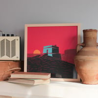 Image 1 of 'Torri tax-Xlendi' - Limited Edition Screenprint