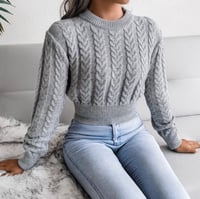 Image 3 of NOT INTERESTED SWEATER